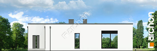 Дворовой фасад Дом в матуканах (Г2)