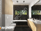 Проект дома ARCHON+ Дом в матуканах (Г2) визуализация ванной (визуализация 3 вид 2)
