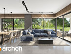Проект дома ARCHON+ Дом в матуканах (Г2) дневная зона (визуализация 1 вид 5)