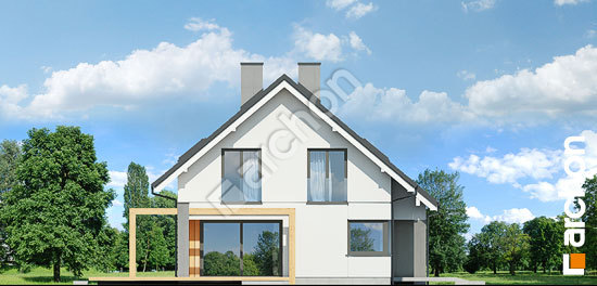 Боковой фасад Дом в лосанах 2 (Г2)