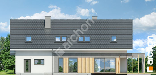 Дворовий фасад Будинок в лосанах 2 (Г2)