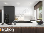 Проект будинку ARCHON+ Будинок під гінко 16 (ГБ) візуалізація кухні 1 від 1