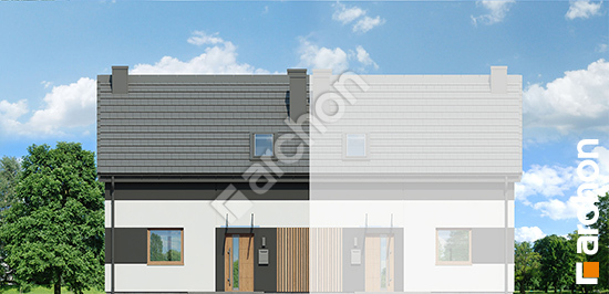 Передній фасад Будинок в аркадіях (Б) вер.2