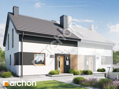 Проект дома ARCHON+ Дом в аркадиях (Б) вер.2 