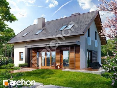 Проект дома ARCHON+ Дом в годециях 