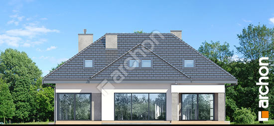 Дворовий фасад Будинок в мачейках 3 (Г2)