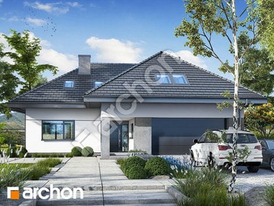Проект будинку ARCHON+ Будинок в мачейках 3 (Г2) Вид 2
