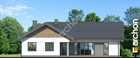 Дворовой фасад Дом в навлоциях 7 (Г2)