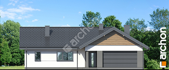 Передний фасад Дом в навлоциях 7 (Г2)