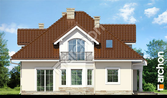 Боковой фасад Дом в тимьяне 6