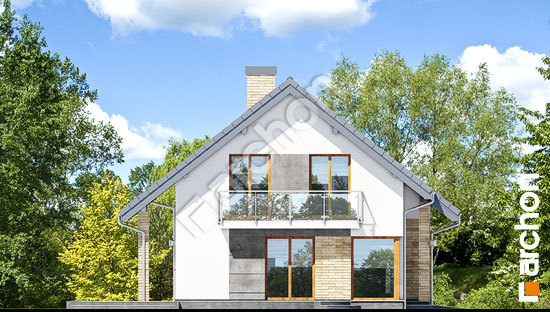 Боковой фасад Дом в вистерии 3