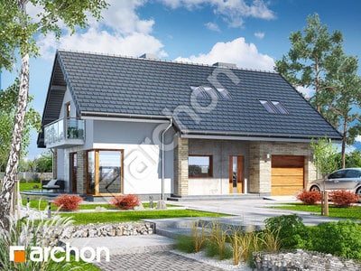 Проект дома ARCHON+ Дом в вистерии 3 