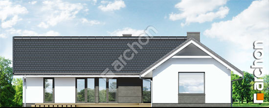 Дворовий фасад Будинок в бонсай