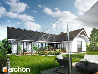 Проект дома ARCHON+ Дом в бонсай Вид 2