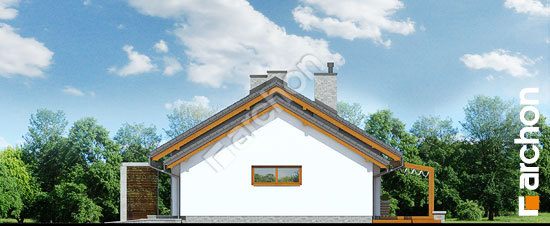 Боковой фасад Дом в мекинтошах