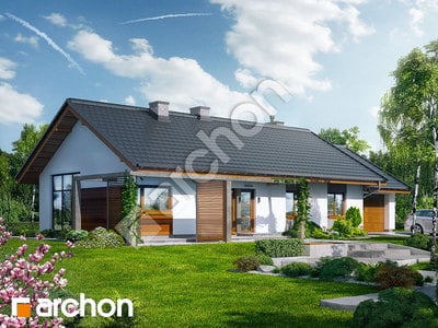 Проект дома ARCHON+ Дом в мекинтошах 