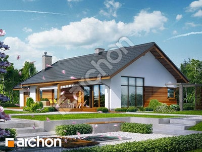 Проєкт будинку ARCHON+ Будинок в мекінтошах Вид 2