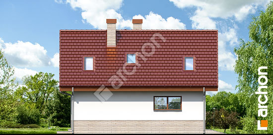 Боковой фасад Дом в манго 2