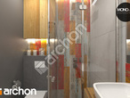 Проект будинку ARCHON+ Будинок в манго 2 візуалізація ванни (візуалізація 3 від 1)
