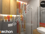 Проект будинку ARCHON+ Будинок в манго 2 візуалізація ванни (візуалізація 3 від 2)