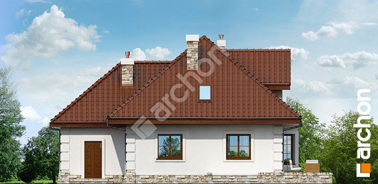 Дворовой фасад Дом в рукколе (Г2)