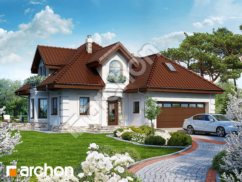 Проект будинку ARCHON+ Будинок в руколі (Г2) Вид 1