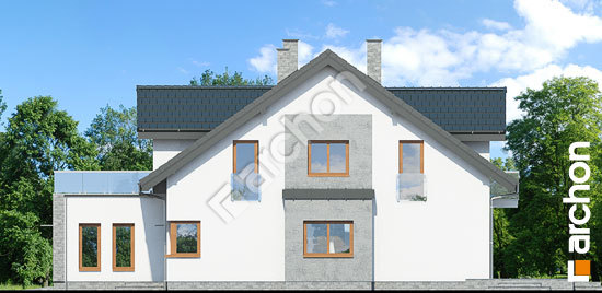 Бочний фасад Будинок в чилі 