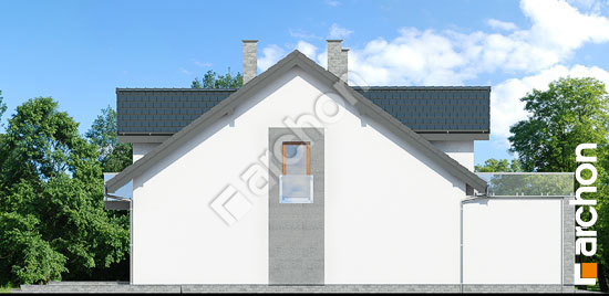 Бочний фасад Будинок в чилі 