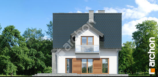 Дворовий фасад Будинок в чилі 