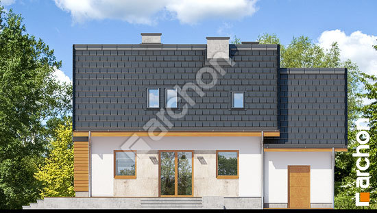 Дворовий фасад Будинок у перлівці 3