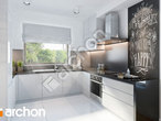 Проект дома ARCHON+ Дом в филодендронах визуализация кухни 1 вид 1