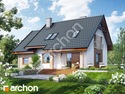 Проект будинку ARCHON+ Будинок в філодендронах Вид 2