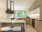 Проект будинку ARCHON+ Будинок в рододендронах 11 (H) візуалізація кухні 1 від 1
