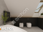 Проект будинку ARCHON+ Будинок в рододендронах 11 (H) візуалізація ванни (візуалізація 3 від 4)