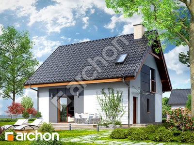 Проект дома ARCHON+ Дом в хлорофитуме 2 Вид 2