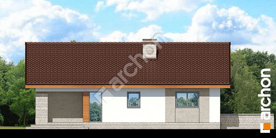 Боковой фасад Дом в плодолистике