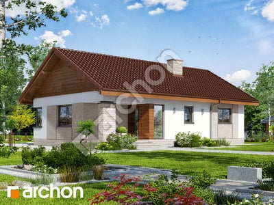 Проект дома ARCHON+ Дом в плодолистике 