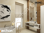 Проект будинку ARCHON+ Будинок в красивоягідниках візуалізація ванни (візуалізація 1 від 2)
