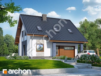 Проєкт будинку ARCHON+ Будинок в красивоягідниках 