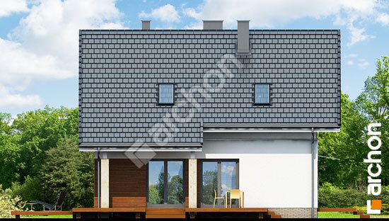 Бочний фасад Будинок в вівсі 2