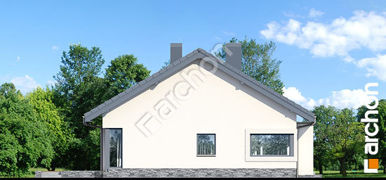 Бочний фасад Будинок під червоною горобиною 8 (H)