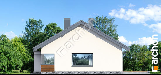 Боковой фасад Дом под красной рябиной 8 (H)