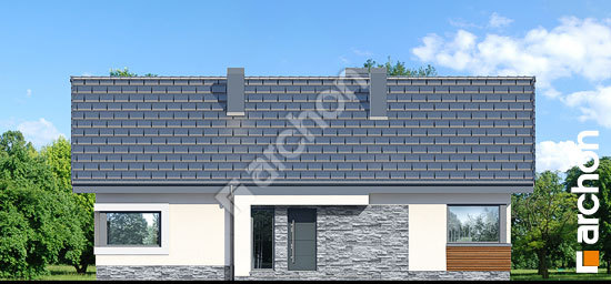 Передній фасад Будинок під червоною горобиною 8 (H)