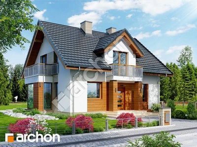 Проект дома ARCHON+ Дом в рододендронах 6 (ВH) 