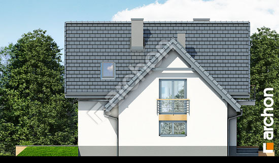 Боковой фасад Дом под каштаном 3 (Н)