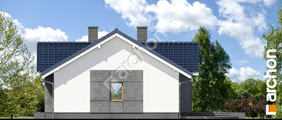 Боковой фасад Дом в акебиях 4