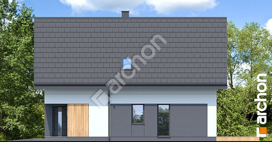 Бочний фасад Будинок в арлетах 3 (Е) ВДЕ