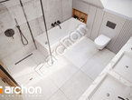 Проект дома ARCHON+ Дом в арлетах 3 (Е) ВИЭ визуализация ванной (визуализация 3 вид 4)