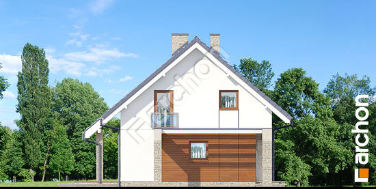 Боковой фасад Дом в квинслендах