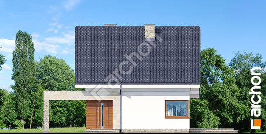 Передний фасад Дом в квинслендах